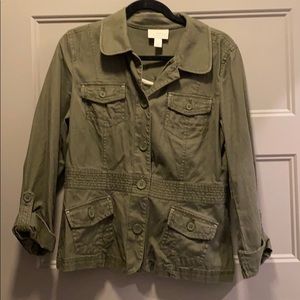 Olive green jacket